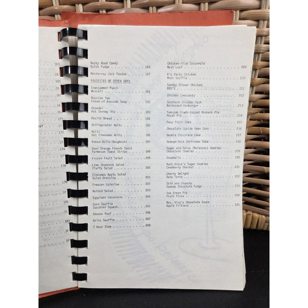 Greenville College Cookbook Greenville, Illinois 1983 257 Pages Local
